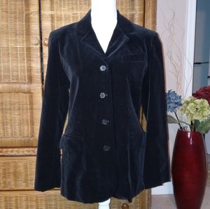 Polo Ralph Lauren Black Velvet Jacket SIZE 8